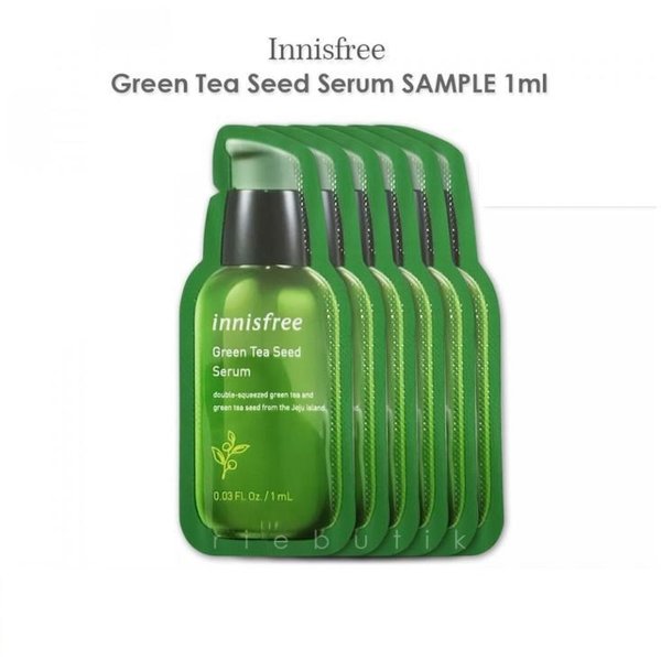 Innisfree Green Tea Seed Serum Sample Pack 1ml Lazada Indonesia