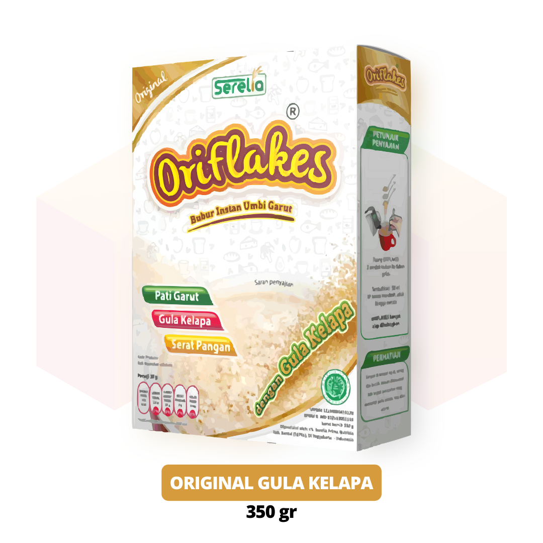 Oriflakes Gastro Original Plain Maag Asam Lambung And Gerd Makanan Sarapan Sereal Pati Umbi Garut 7866