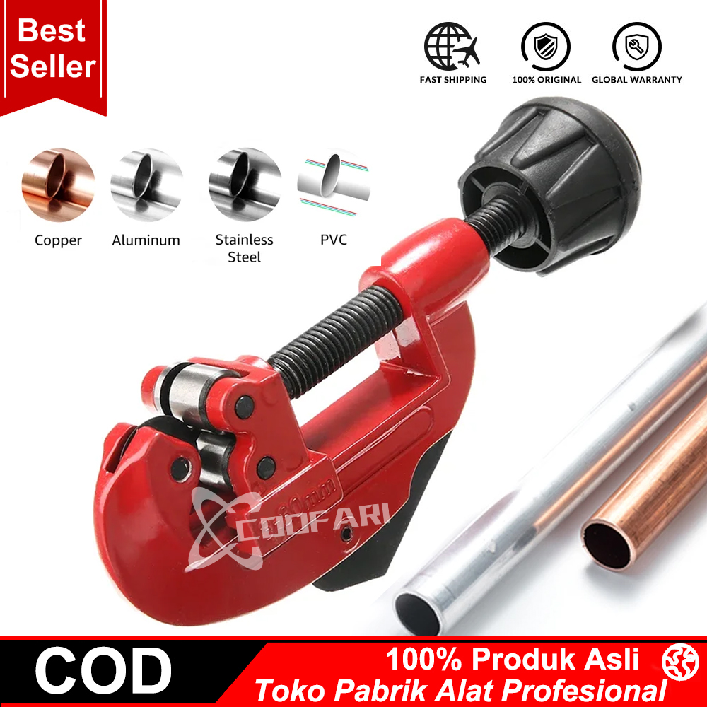 Tubing Cutter Alat Pemotong Pipa Besi Stainless Steel Heavy Duty 328mm