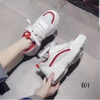 Sneakers Wanita Kekinian Spatu Snikers Termurah Trend Cewek Spot Sepatu Murah Original Fashion Asli Remaja Sneaker Dewasa Terbaru Korean Style Import Sepatu Sneakers Wanita Vinza Sds332 Hitam 38 Eh311 Lazada Indonesia