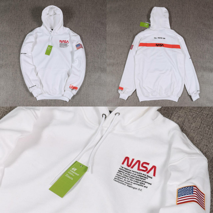 Jaket Sweater Hoodie NASA Original 