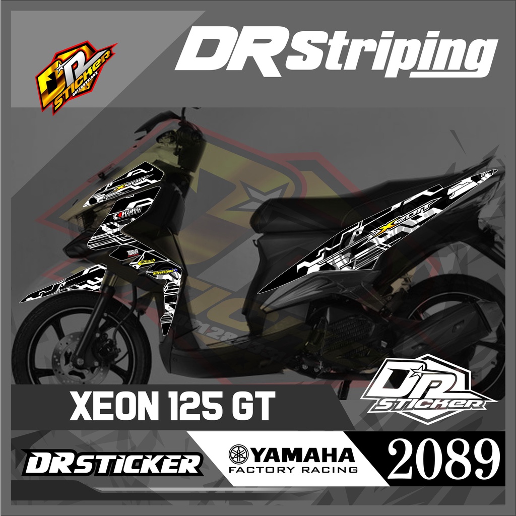 2089 Sticker Striping Xeon 125 Gt - Striping Sticker Xeon Desain Grafis ...