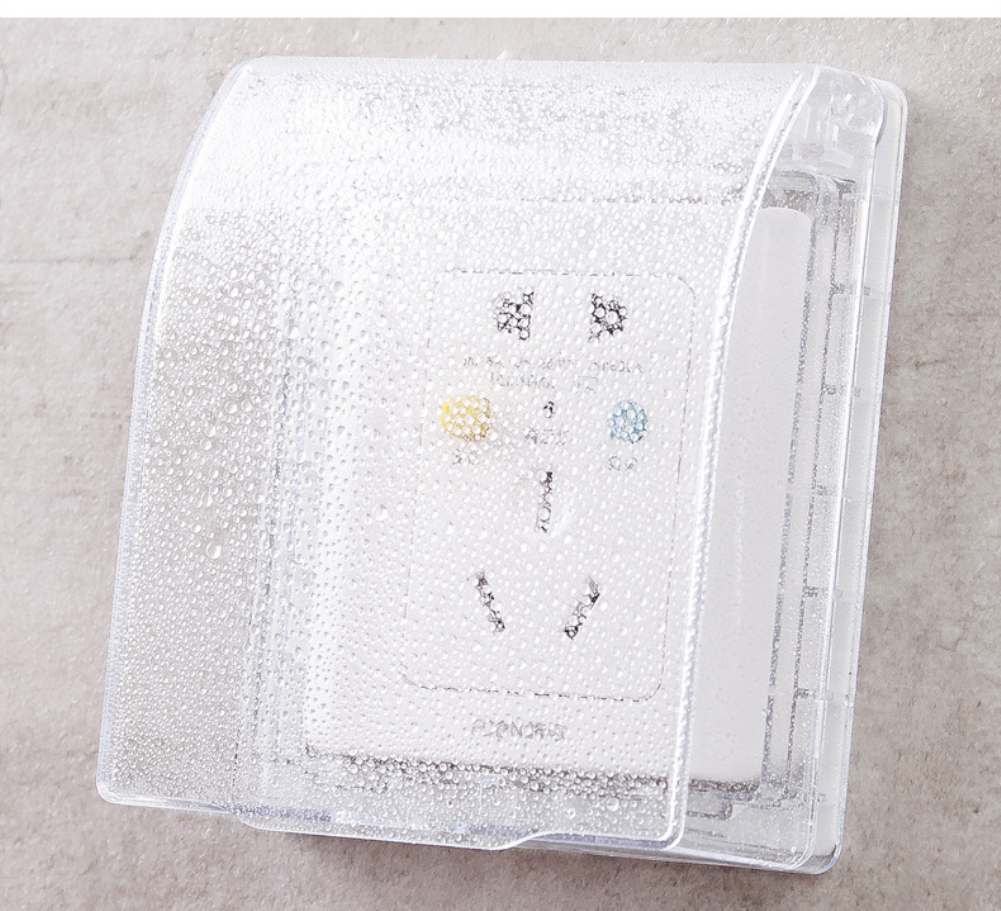 ACE ONE Hộp Chống Nước Gắn Tường Loại 86 Thông Dụng Nắp Bảo Vệ Công Tắc Tấm Trong Suốt Đồ Bảo Vệ Hộp Ổ Cắm Ngoài Trời 【Còn Hàng】