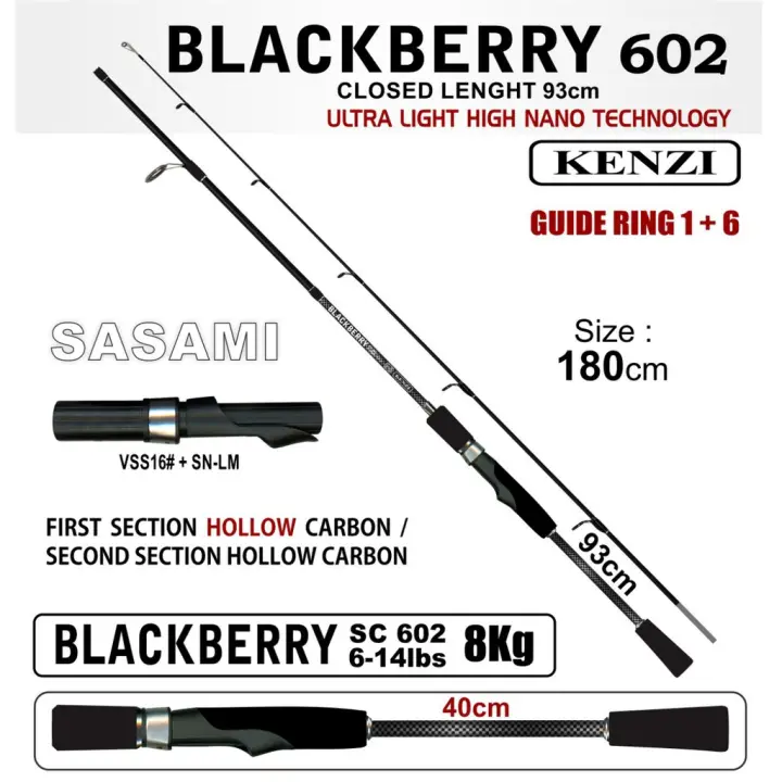 Joran Kenzi Blackberry 6 14lb Lazada Indonesia