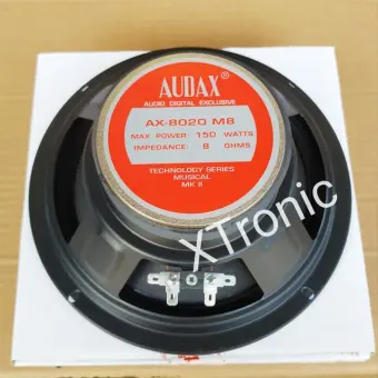 speaker audax 8 inch