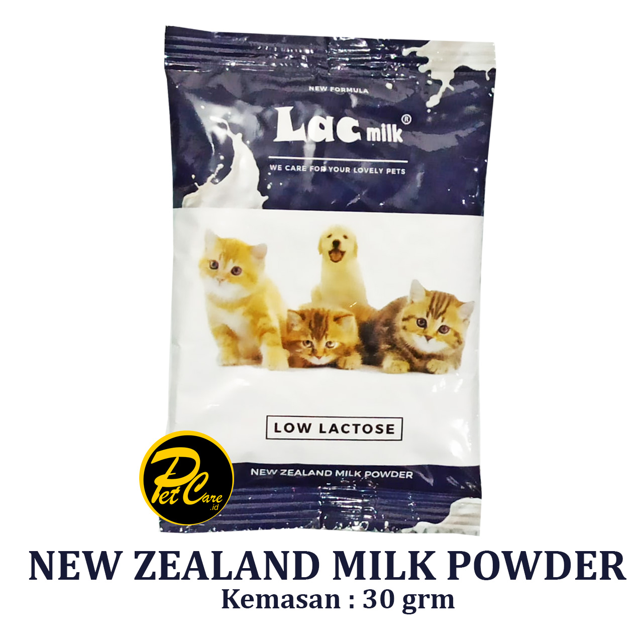 PetCare - Susu Anak Kucing Susu Anak Anjing LacMilk 1 pcs New Zealand Milk  Powder