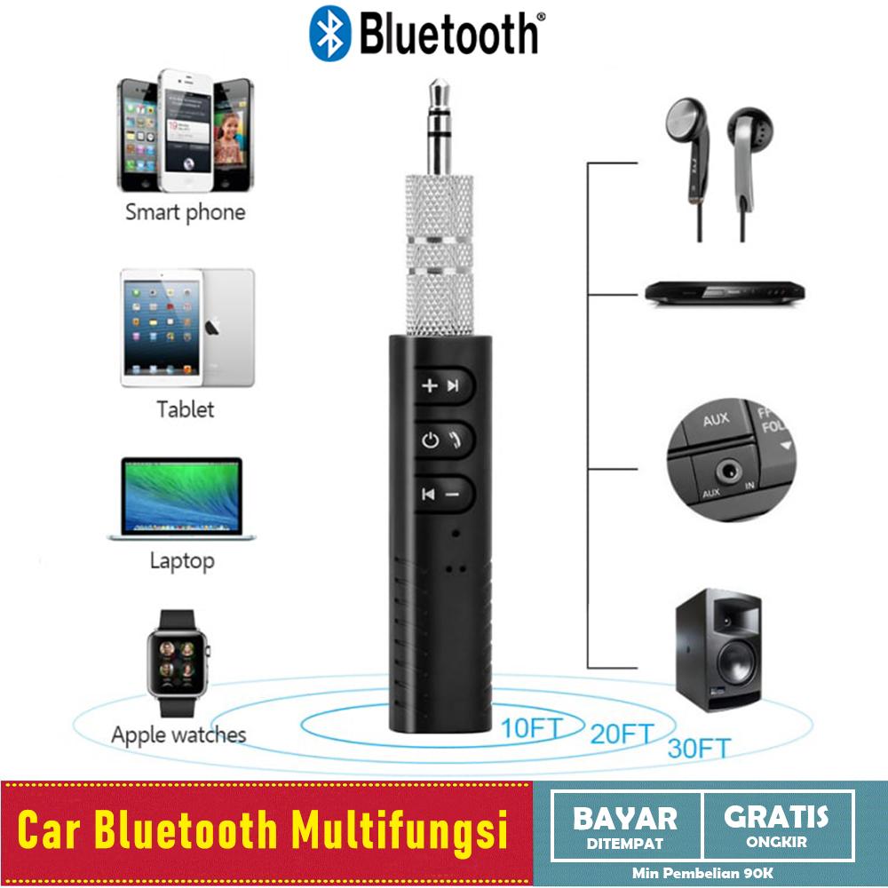 Silindris Car Bluetooth Music Receiver Hands-Free Wireless Stereo Audio 3.5mm Silindris - AIS