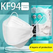 50pcs Kf94 Face Mask 4 Layer Non-woven Protection Filter 3d Anti Dust Anti Fog And Smoke Black Washable Clothmade In Korea Kf94 Face Mask With Design Kf94 Mask Original 50 Pcs Single Facial Colorful 50 pcs philippines PM2.5 adult N 95 KN 95