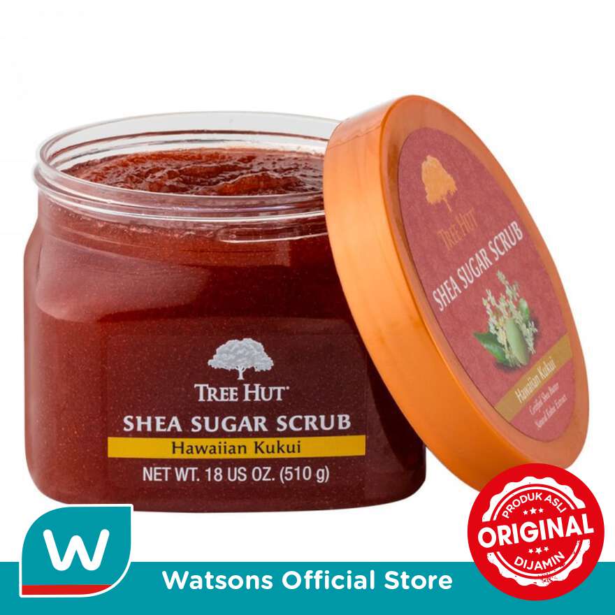 TREE HUT Shea Sugar Scrub Hawaiian Kukui 510g Lazada Indonesia