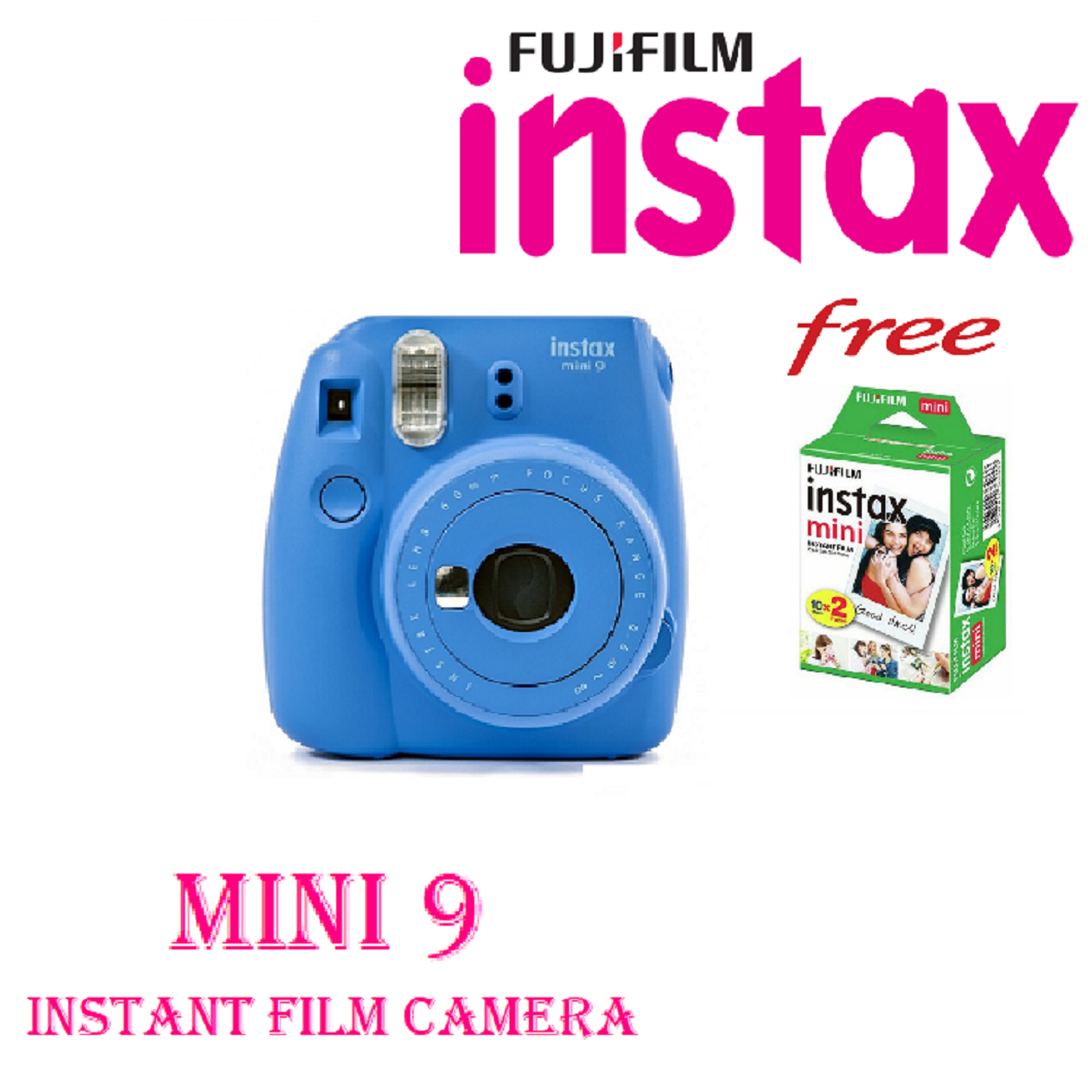 FUJIFILM Instax Mini Kamera Instant Garansi Resmi Fujifilm