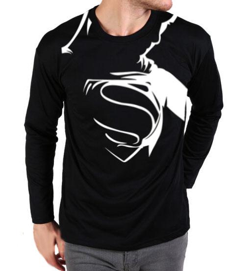Calida Fashion Kaos Pria Lengan Panjang Superman / Baju Pria Tangan Panjang / Kaos Pria Terbaru / Kaos Pria Keren / T-Shirt Pria / Kaos Pria Murah / Kaos Distro Pria Bandung