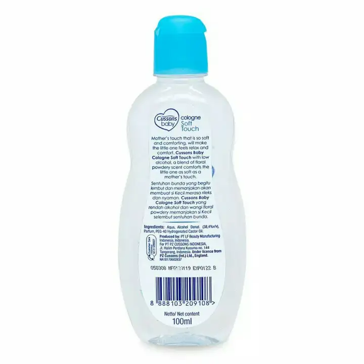 cusson baby cologne soft touch
