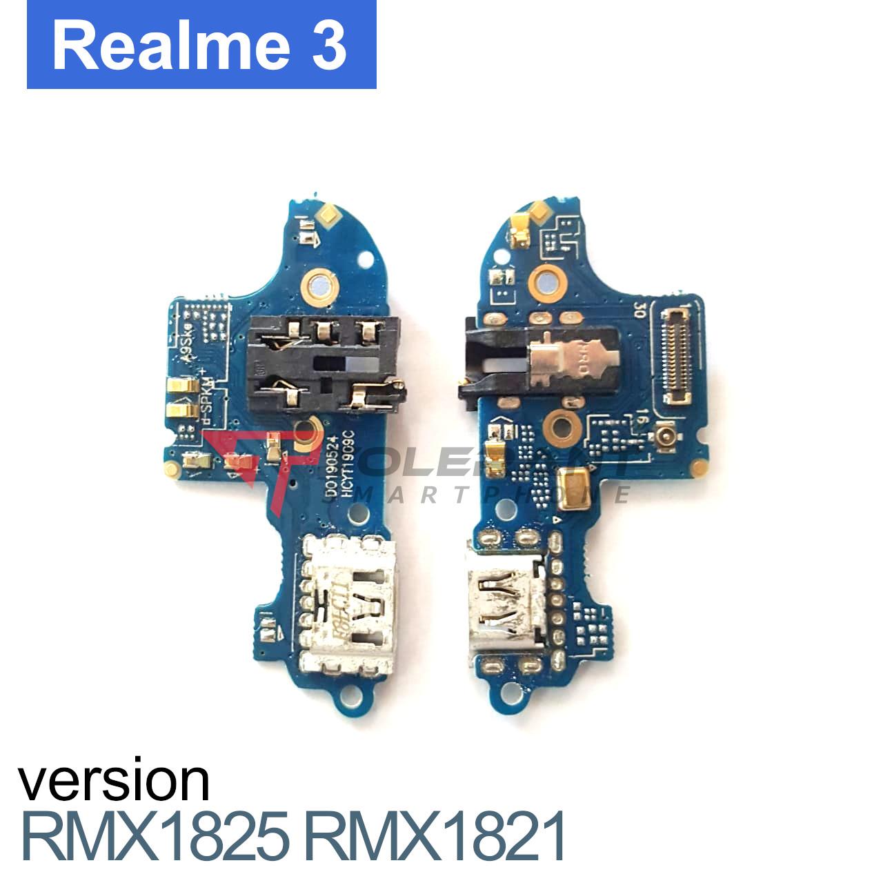 Papan Pcb Realme 3 Rmx1825 Rmx1821 Charger Port Usb Charging Plug In Connector Fullset Mic Dan Konektor Handsfree Handset Lazada Indonesia