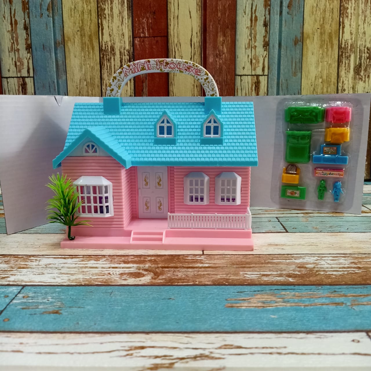 Mainan Anak Mini House Mainan Rumah Rumahan Mini Bazar Store Lazada Indonesia