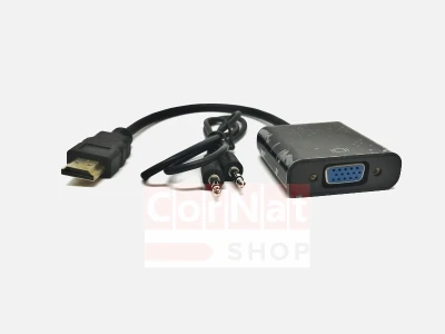 Konverter HDMI Ke VGA Dengan Audio - HDMI To VGA Adapter With Audio