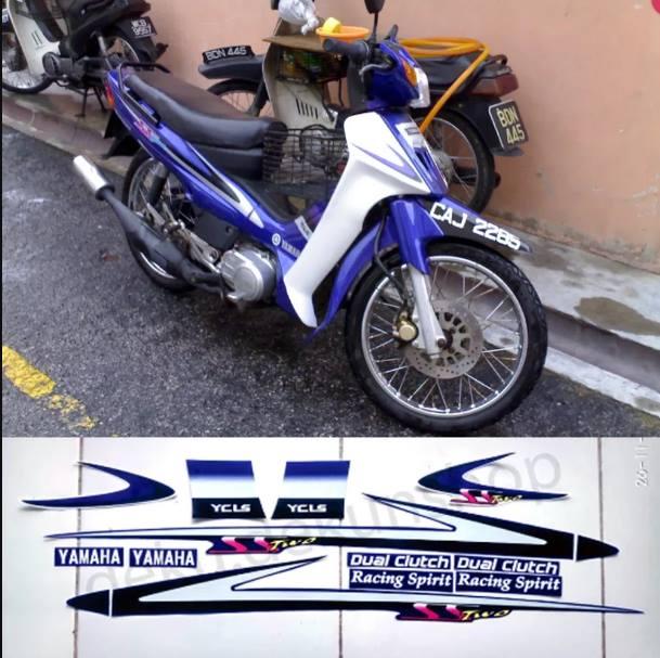 striping motor f1zr ss two malaysia biru [Bisa COD - pilih alamat kota