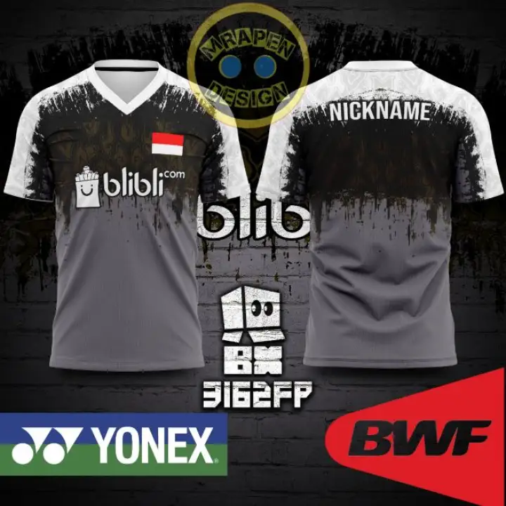 design baju badminton