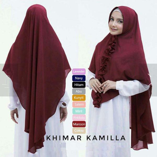 Hijab Terbaru 2019 Instan Syari Khimar KAMILLA