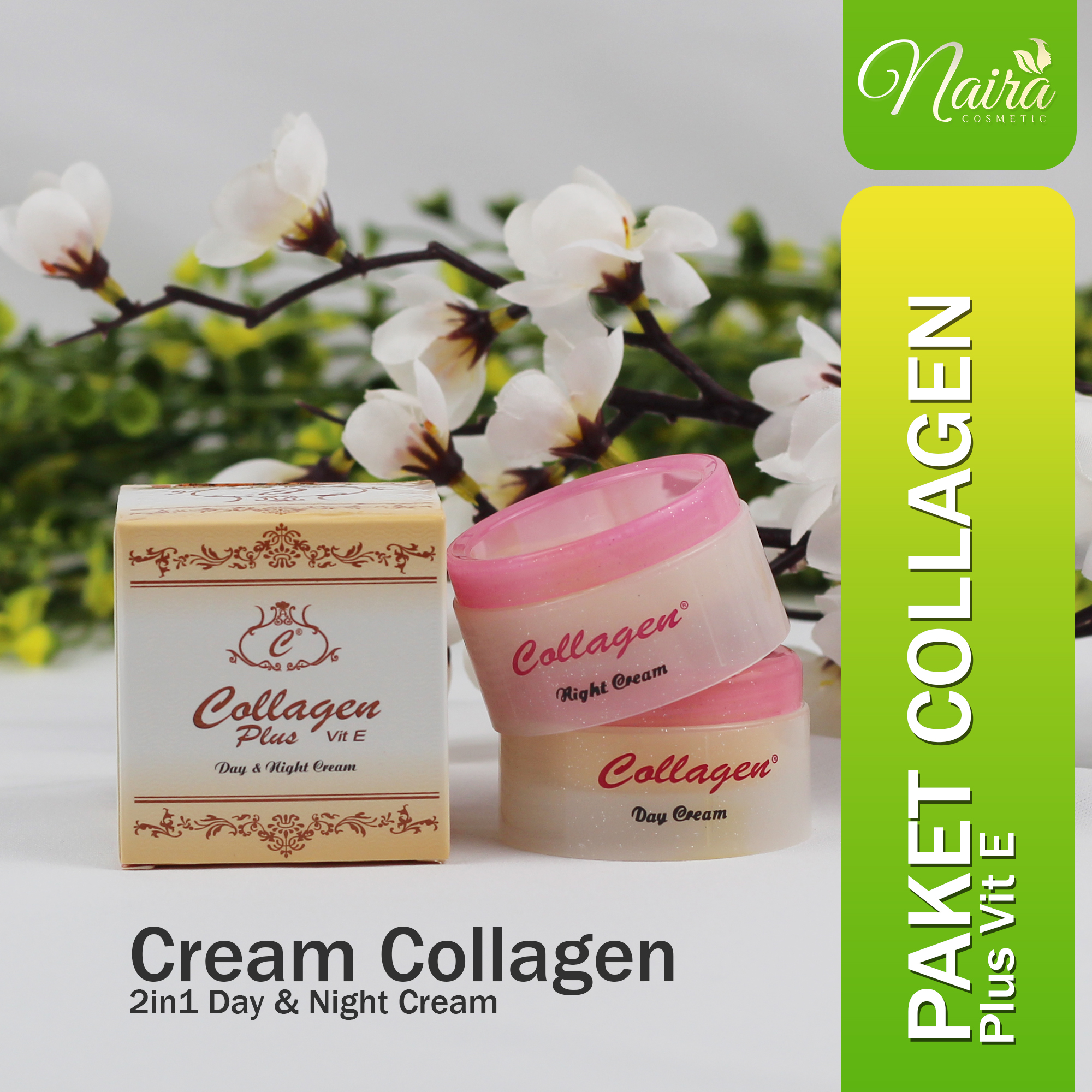 Collagen Cream Series / Cream Collagen Original Emboss / Krim Collagen