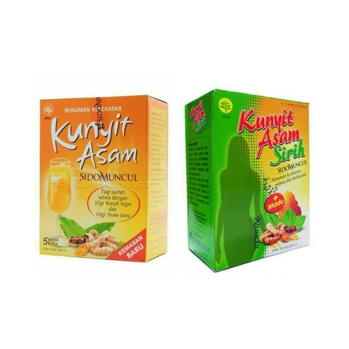 Jamu Kunyit Asem Dan Kunyit Asem Sirih Plus Madu Sidomuncul Buy 1 Get 1 Lazada Indonesia