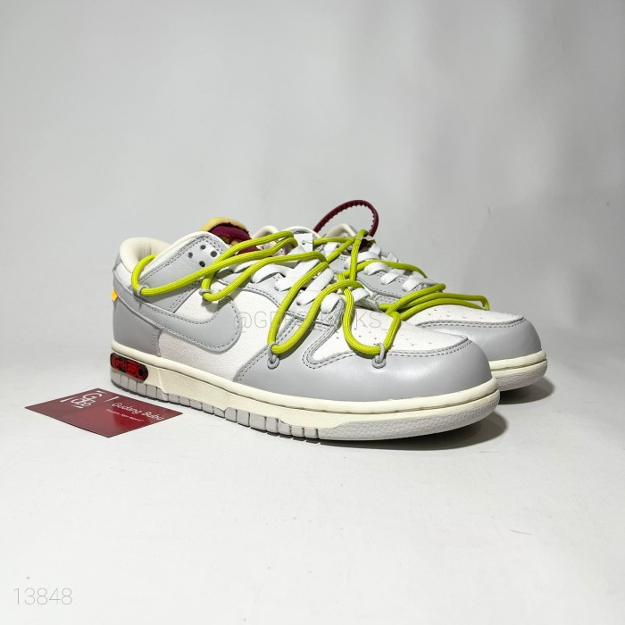 off white dunk low white