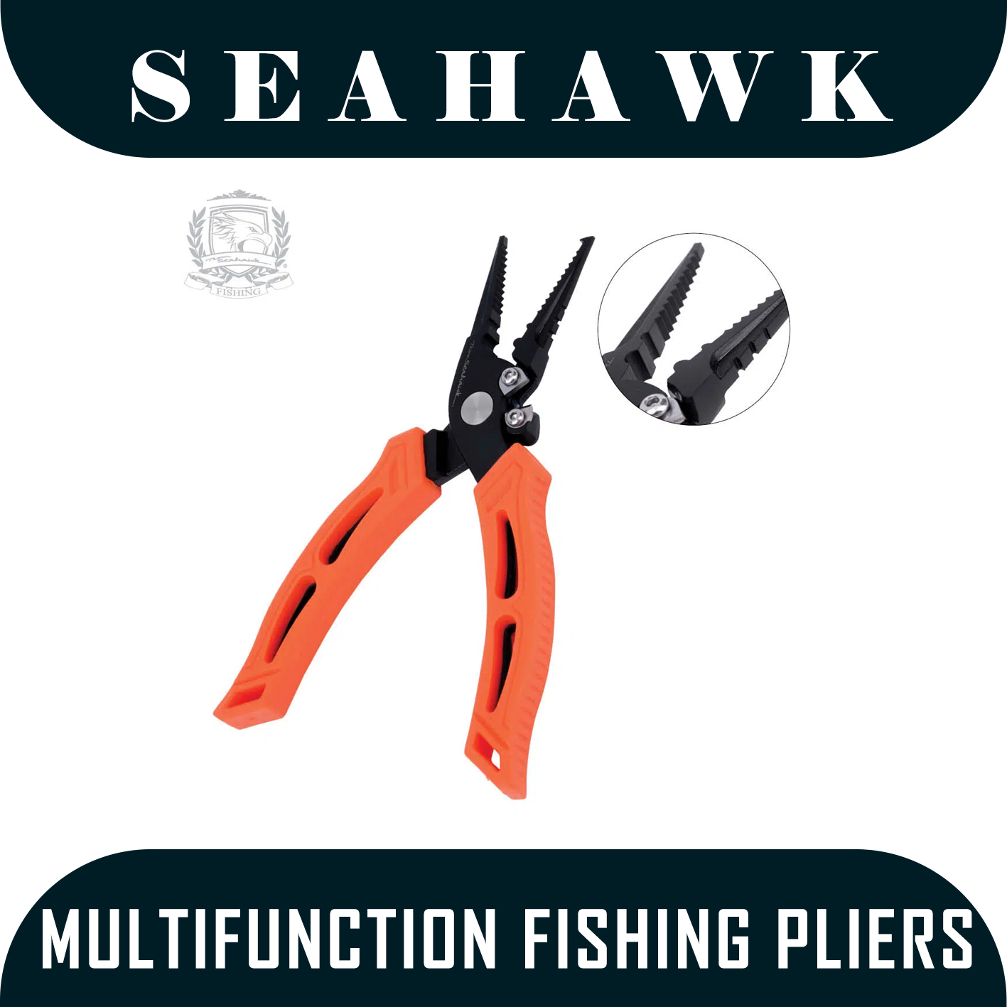 Team Seahawk - Split Ring Pliers For Fishing, Line Cutter