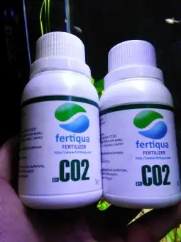 Co2 Cair Fertiqua Fertilizer Eco Co2 Untuk Aquascape Lazada