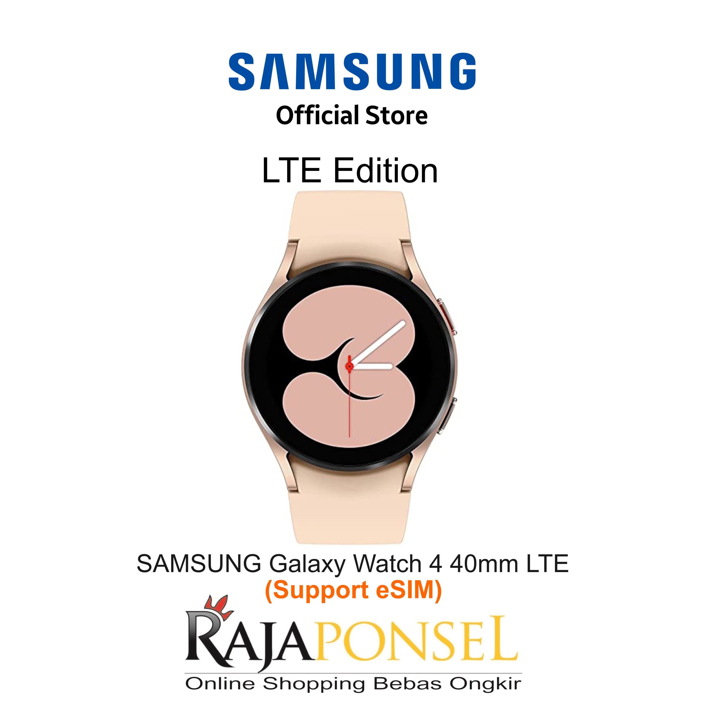 SAMSUNG Galaxy Watch 4 40MM LTE eSIM (SM-R865F) Garansi Resmi SEIN | Lazada  Indonesia
