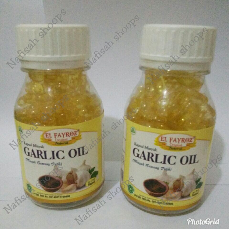 Garlic Oil 100 Minyak Bawang Putih 200 kapsul Paket 2 Botol