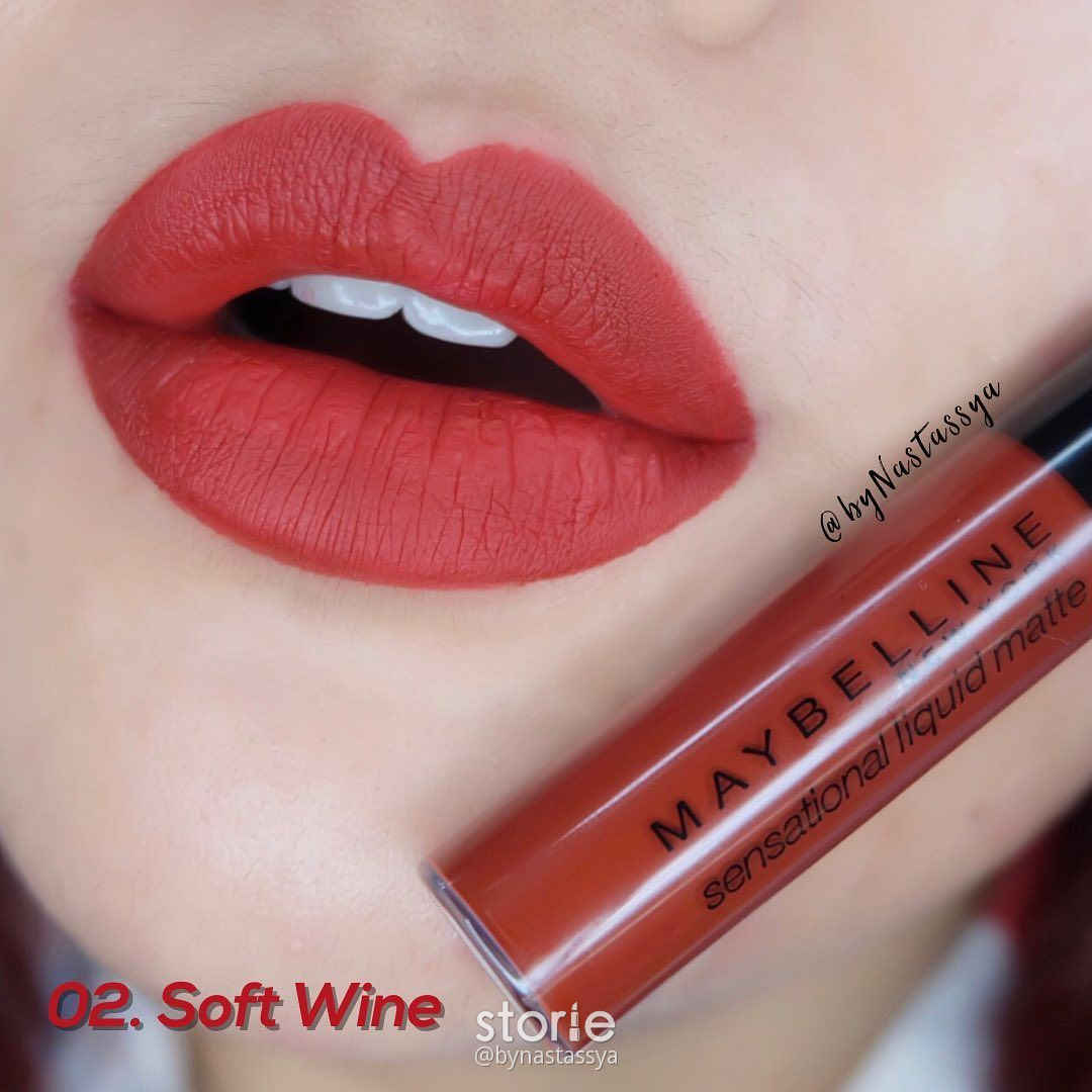 maybelline sensational liquid matte no 8