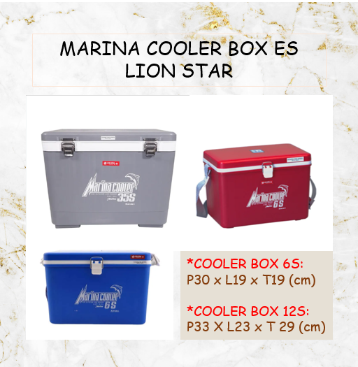 Marina cooler 2024 box 6s