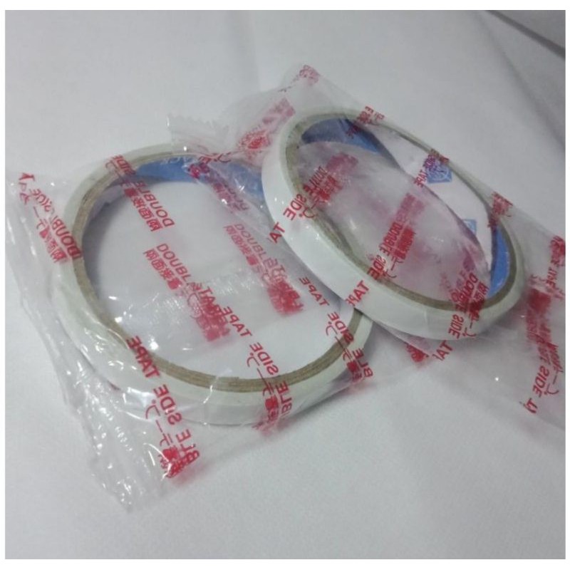 DOUBLE TAPE putih 1/2 inc x 7m Lazada Indonesia