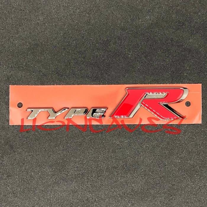 Original Rear Emblem Type R FK8 for Civic Turbo (Sedan / Hatchback)