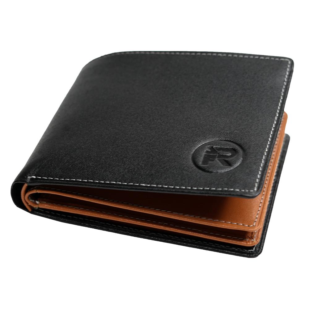 JFR Fashion Dompet Pria Bahan Kulit Asli JS-06 Tekstur Nafa Pori