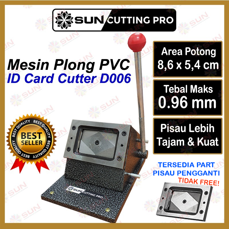 Mesin Plong PVC ID Card D006 PVC Card Cutter Lazada Indonesia