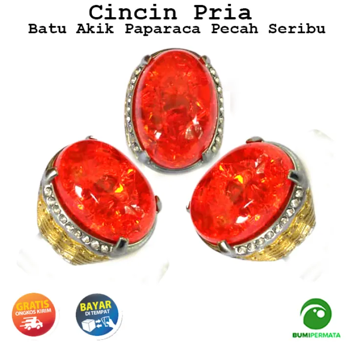 Batu Cincin Akik Paparaca Pecah Seribu Keren Mewah Lazada Indonesia