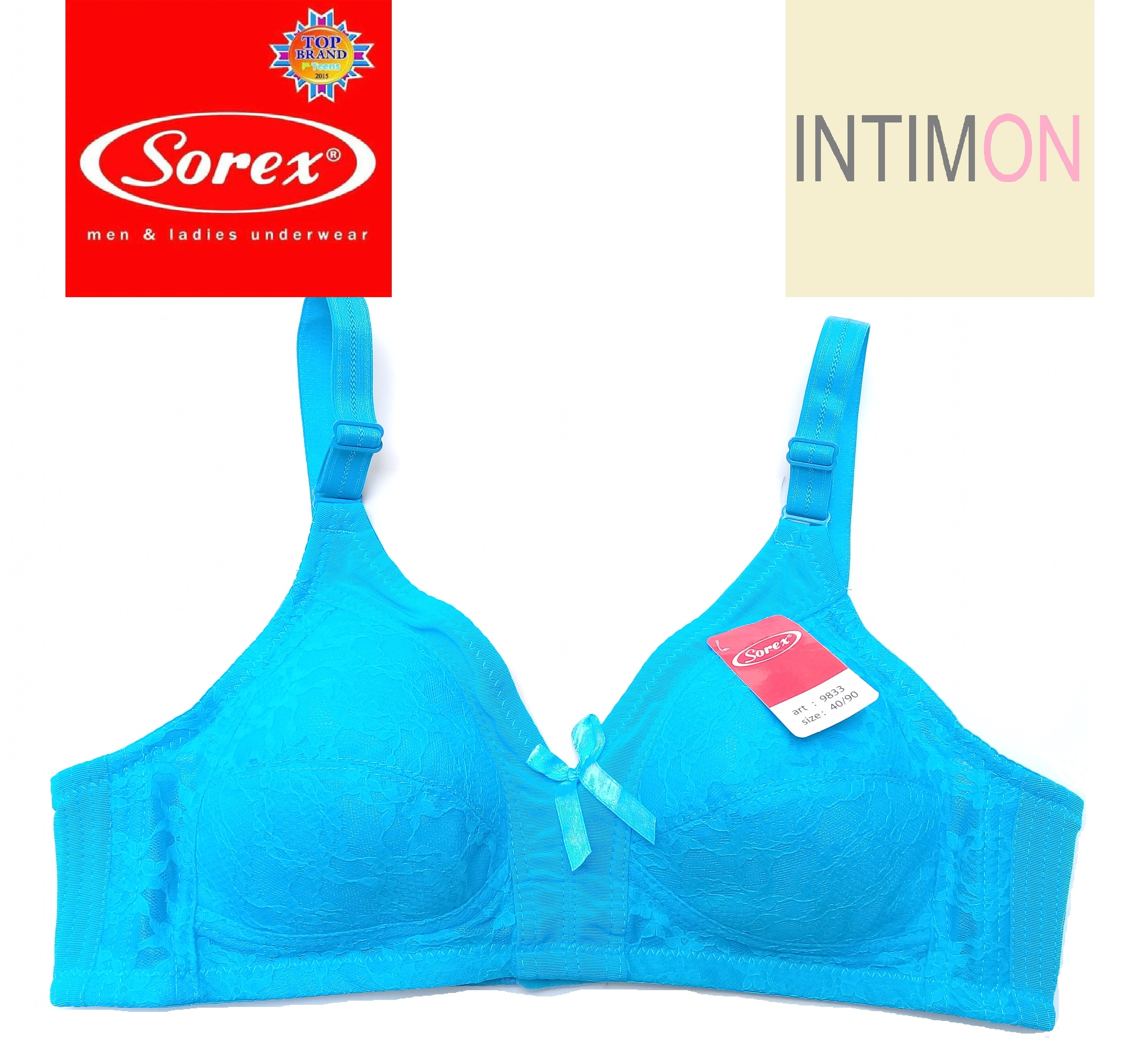 Bh Bra Renda Sorex 9833 Tanpa Kawat Cup Besar Jumbo Big Size Brukat Kemben Underwear Daleman Wanita Lazada Indonesia