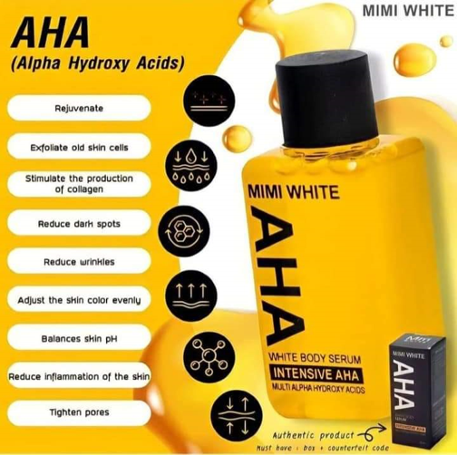 aha body booster bright serum aha serum body whitening serum aha