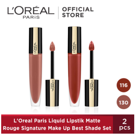 harga loreal rouge signature 116