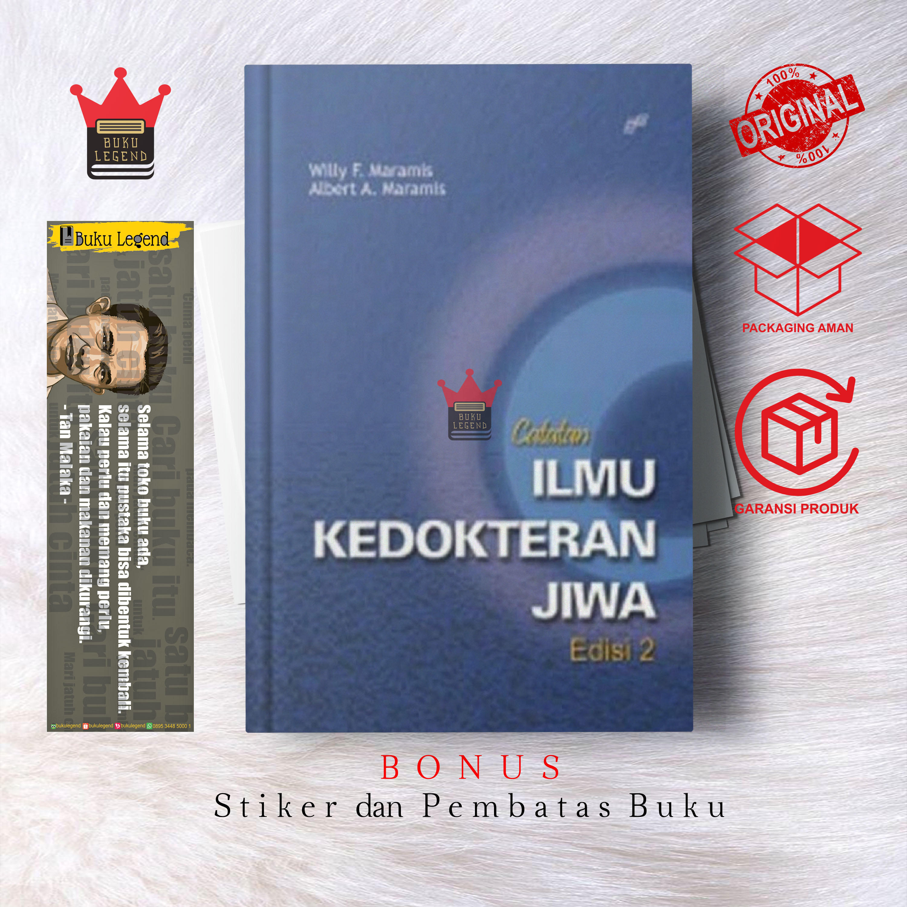 Buku Catatan Ilmu Kedokteran Jiwa Edisi 2 - Willy F. Maramis | Lazada ...