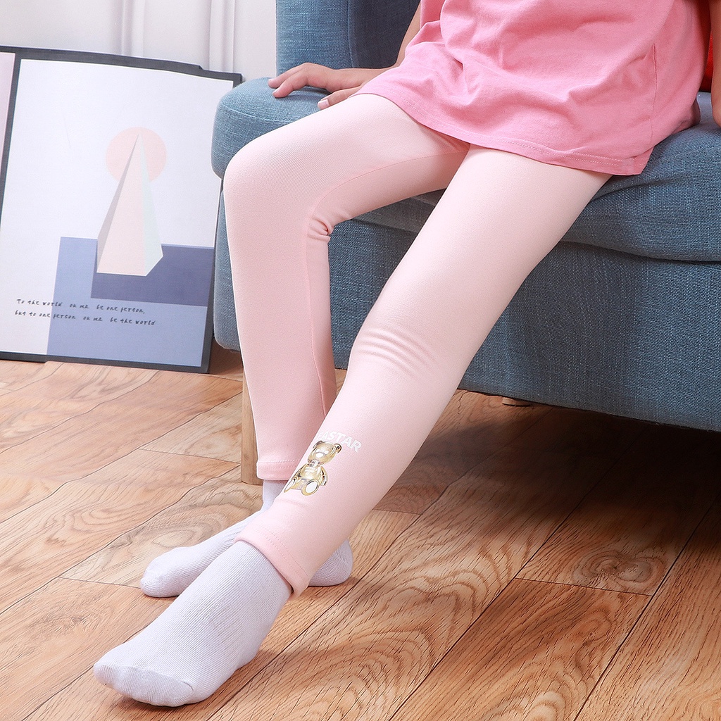 Legging Anak Perempuan Import Celana Panjang Gambar Kartun | Lazada