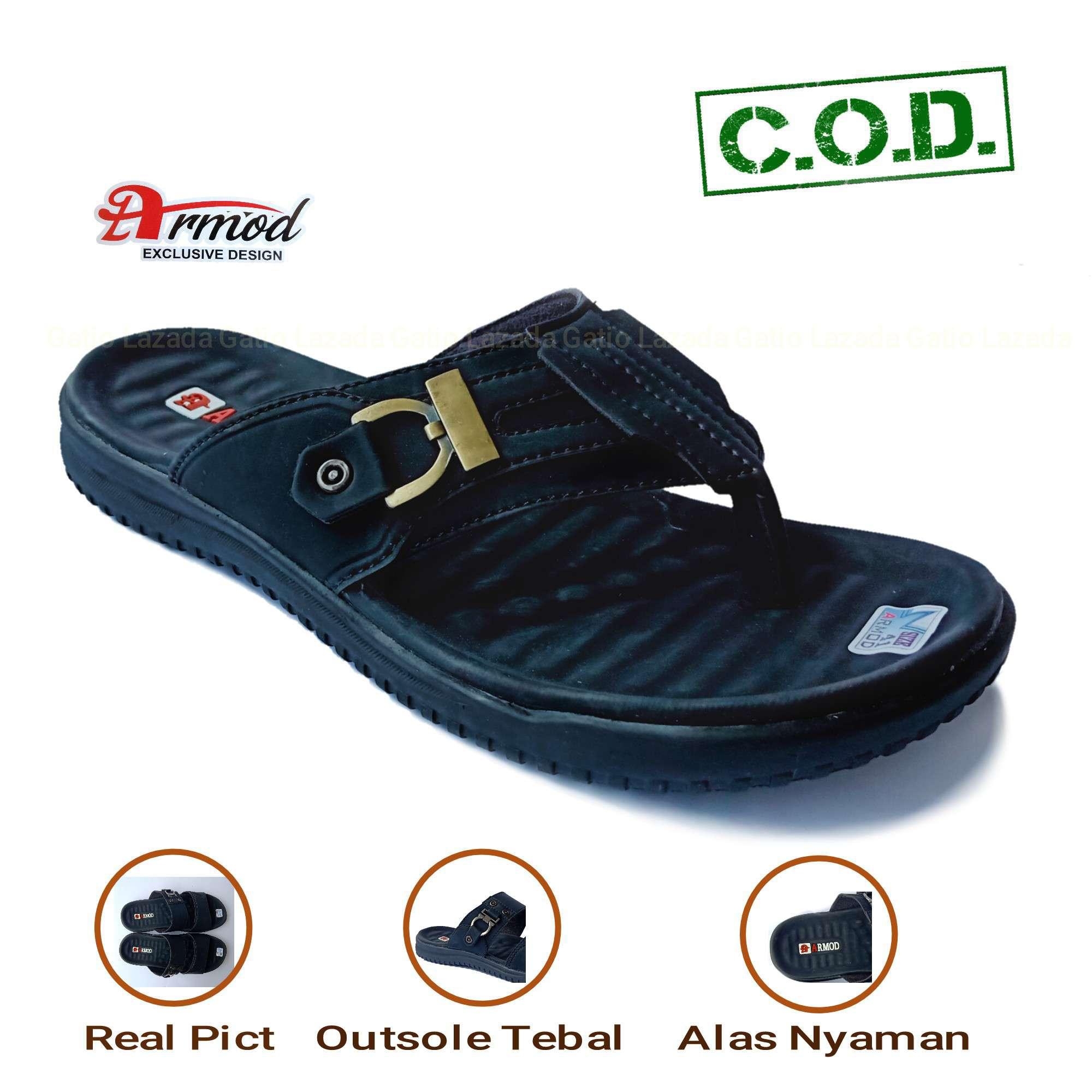 Sandal Kulit / Sandal Pria / Sandal Pria Kulit Casual Sandal Kulit Pria / Sandal Pria Kulit Murah / Armod AR01