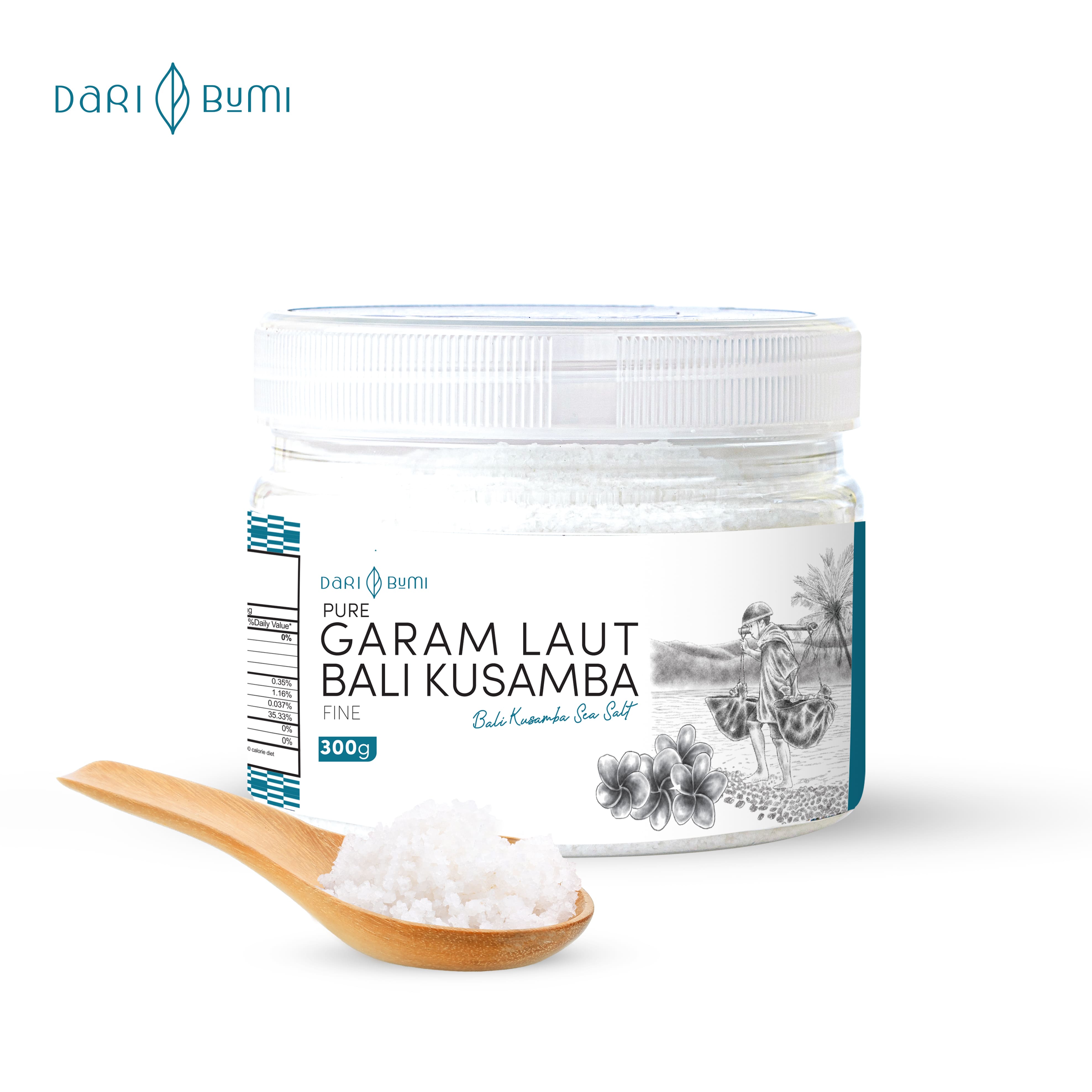 Garam Laut Bali Kusamba Dari Bumi Sea Salt Organik Original | Lazada ...