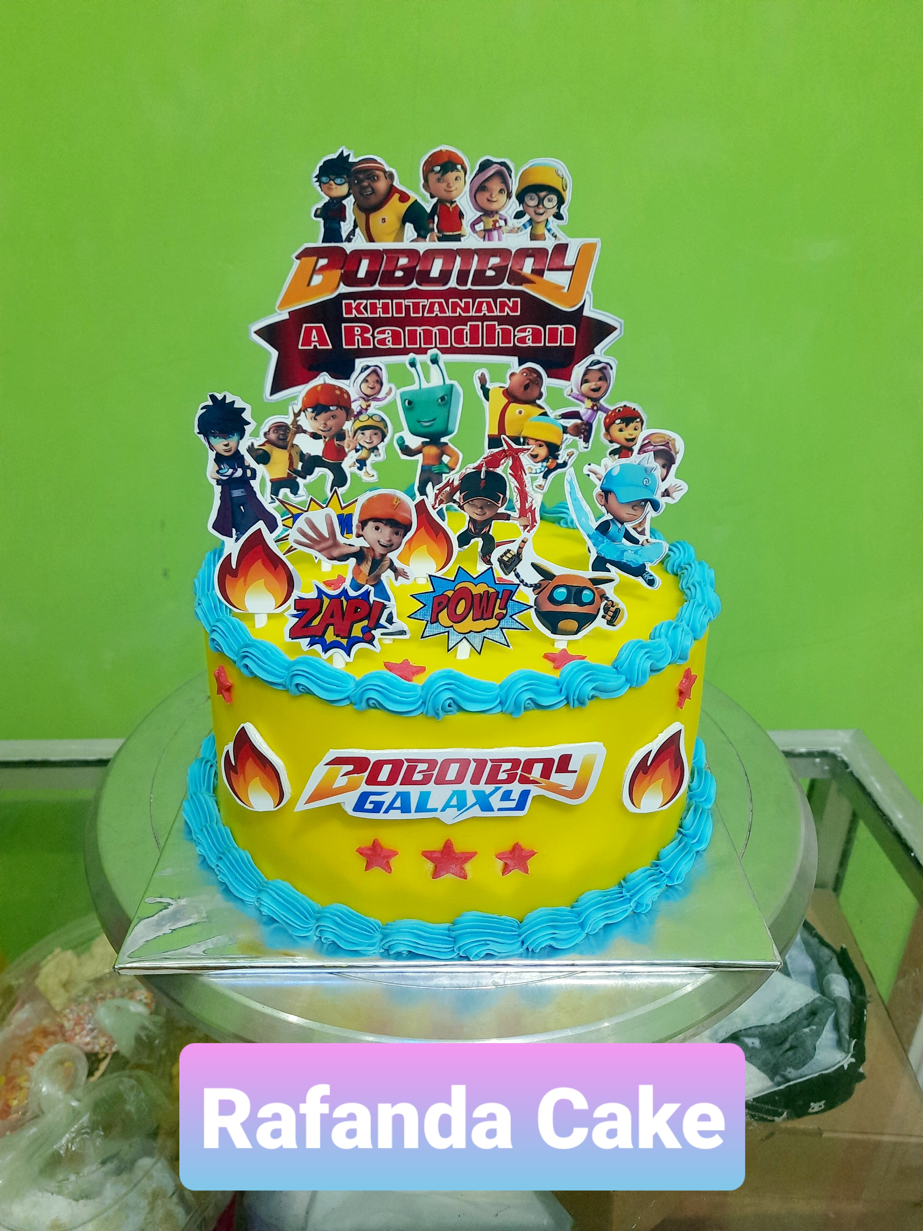 Handmade Boboiboy Blaze Birthday Kids Cakes By CakeDeliver | Bakcor Bakery  & Cake Delivery
