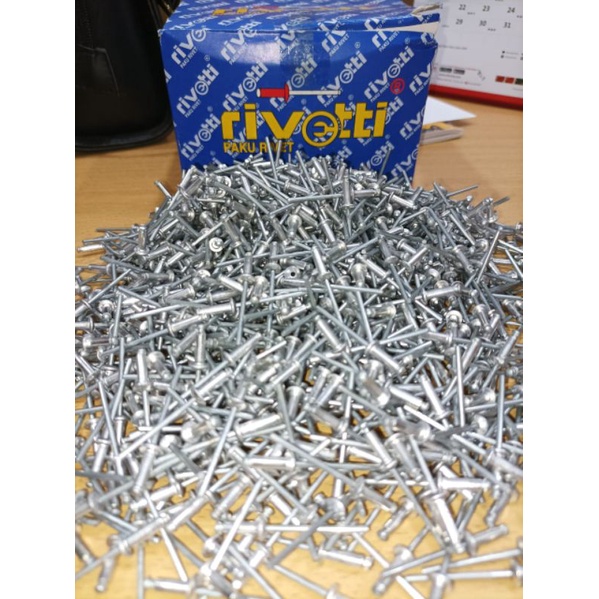 Eceran MURAH rivet rivetti isi 15 sampai 100 PCS MURAH | Lazada Indonesia