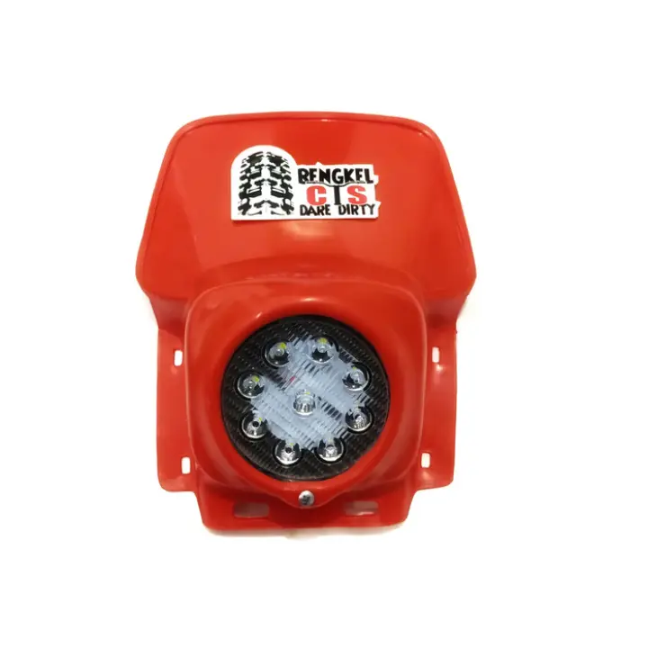 Cod Headlamp Lampu Depan Jadul Vintage Trail Klasik Led Elba Aksesoris Sparepart Lazada Indonesia