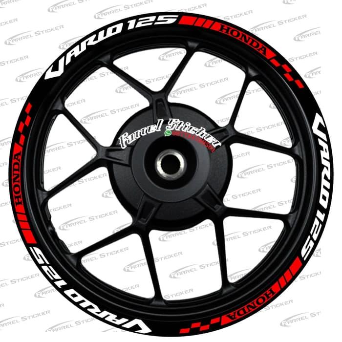 Stiker Velg sticker Velk Vario 125