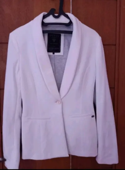 guess white jacket women's