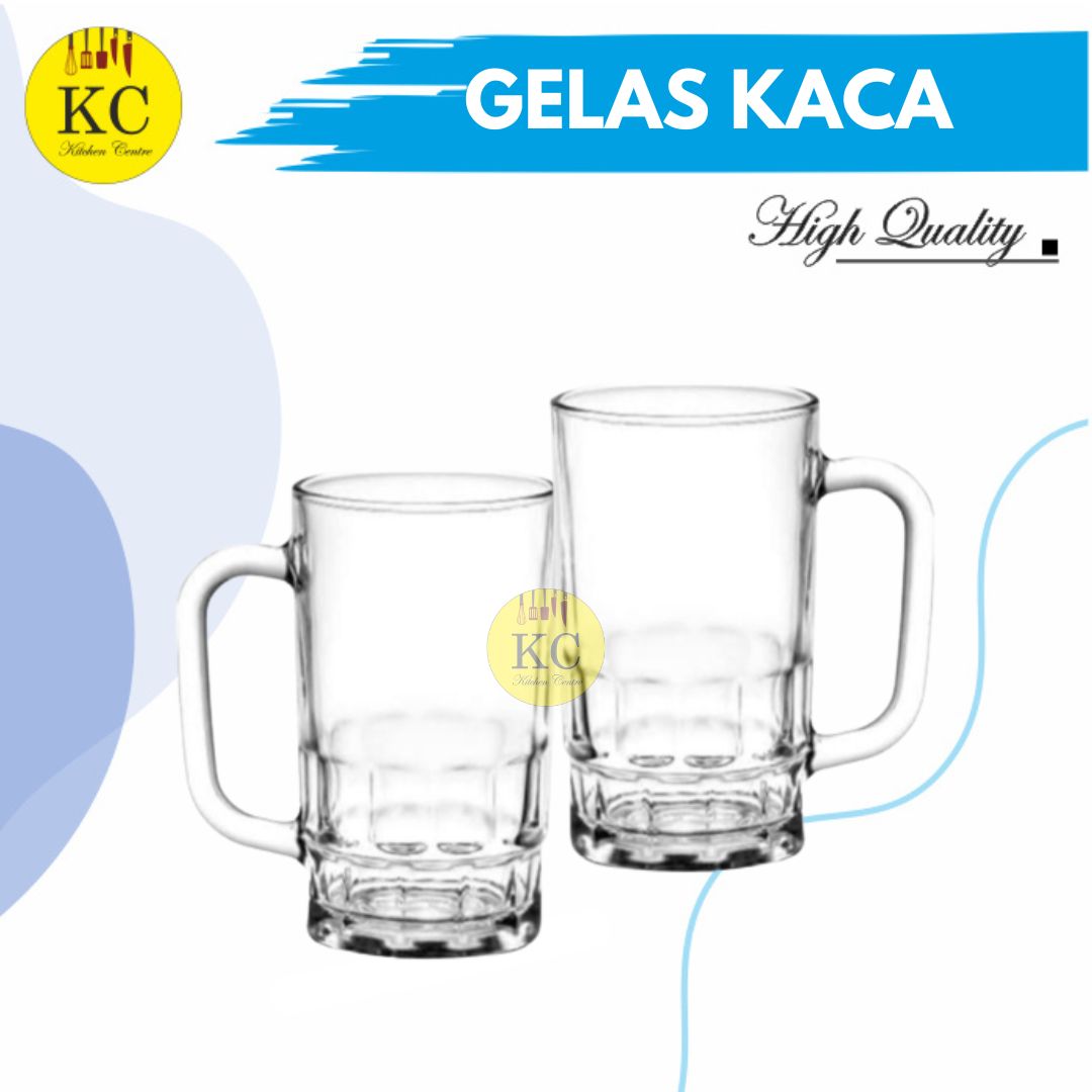 Gelas Kaca Kelapa Gelas Kaca Gagang Gelas Beer Gelas Kaca B20 Lazada Indonesia 2741