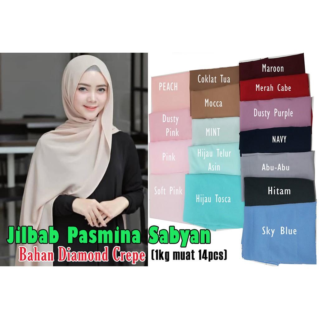 Hijab Instan Pasmina Sabyan pashmina - Jilbab Kerudung Instan Harian